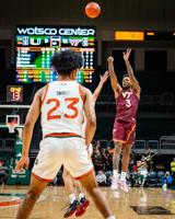 Virginia Tech men bounce back with a win at Miami